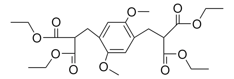 Sigma-Aldrich TETRAETHYL 2,2'-(2,5-DIMETHOXY-1,4-PHENYLENEDIMETHYLENE)DIMALONATE,AldrichCPR