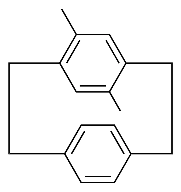 Sigma-Aldrich 5,15-DI-ME-TRICYCLO(8.2.2.2(4,7))HEXADECA-1(13),4(16),5,7(15),10(14),11-HEXAENE,AldrichCPR