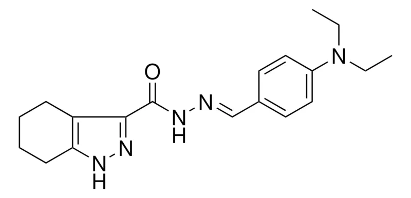 Sigma-Aldrich 4,5,6,7-4H-1H-INDAZOLE-3-CARBOXYLIC ACID (4-DIETHYLAMINO-BENZYLIDENE)-HYDRAZIDE,AldrichCPR