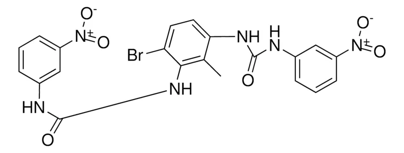 Sigma-Aldrich 1,1'-(2-BROMO-6-METHYLPHENYLENE)BIS(3-(3-NITROPHENYL)UREA)MIXTURE OF ISOMERS,AldrichCPR