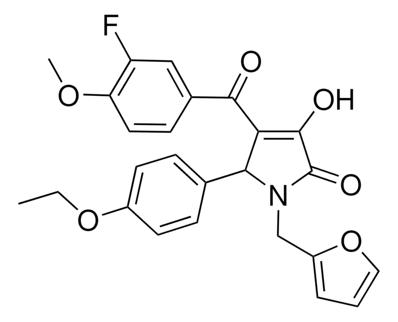 Sigma-Aldrich 5-(4-ETHOXYPHENYL)-4-(3-FLUORO-4-METHOXYBENZOYL)-1-(2-FURYLMETHYL)-3-HYDROXY-1,5-DIHYDRO-2H-PYRROL-2-ONE，AldrichCPR
