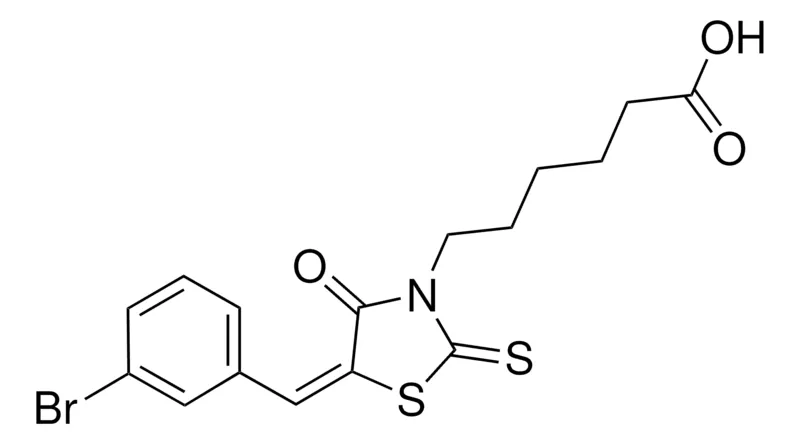 Sigma-Aldrich 6-(5-(3-BROMOBENZYLIDENE)-4-OXO-2-THIOXO-1,3-THIAZOLIDIN-3-YL)HEXANOIC ACID，AldrichCPR