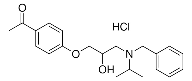 Sigma-Aldrich 1-(4-(3-(BENZYL(ISOPROPYL)AMINO)-2-HYDROXYPROPOXY)PHENYL)ETHANONE HYDROCHLORIDE,AldrichCPR