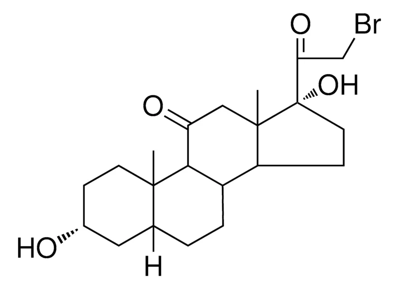 Sigma-Aldrich 21-BROMO-3-ALPHA,17-ALPHA-DIHYDROXY-5-BETA-PREGNANE-11,20-DIONE,AldrichCPR