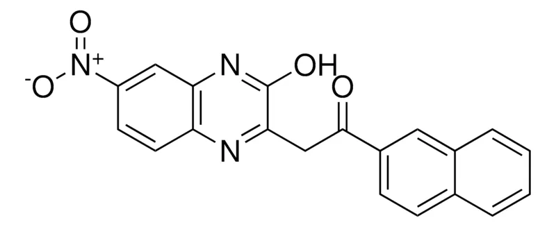 Sigma-Aldrich 2-(3-HYDROXY-6-NITRO-2-QUINOXALINYL)-1-(2-NAPHTHYL)ETHANONE,AldrichCPR