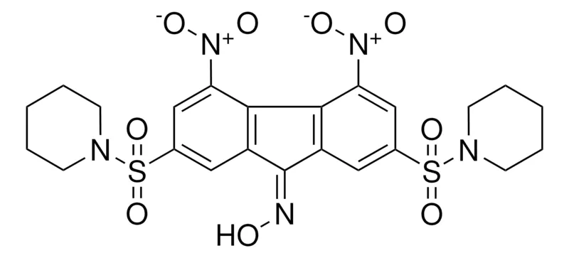 Sigma-Aldrich 4,5-DINITRO-2,7-BIS-(PIPERIDINE-1-SULFONYL)-FLUOREN-9-ONE OXIME,AldrichCPR