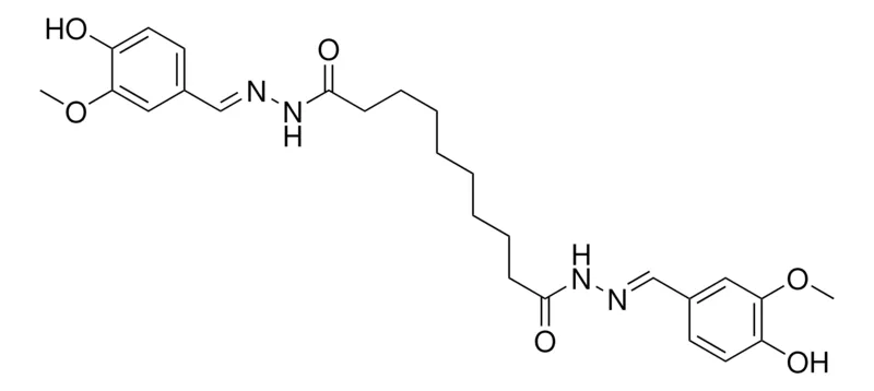 Sigma-Aldrich N'(1),N'(10)-BIS(4-HYDROXY-3-METHOXYBENZYLIDENE)DECANEDIHYDRAZIDE,AldrichCPR
