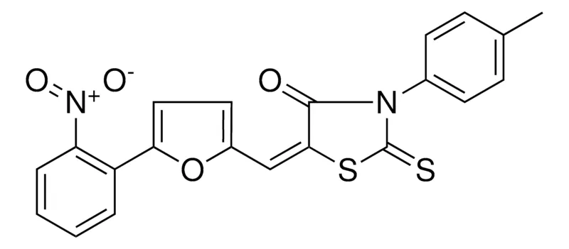 Sigma-Aldrich 5-(5-(2-NITRO-PHENYL)-FURAN-2-YLMETHYLENE)-2-THIOXO-3-P-TOLYL-THIAZOLIDIN-4-ONE,AldrichCPR
