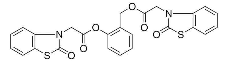 Sigma-Aldrich 2-{[(2-OXO-1,3-BENZOTHIAZOL-3(2H)-YL)ACETYL]OXY}BENZYL (2-OXO-1,3-BENZOTHIAZOL-3(2H)-YL)ACETATE，AldrichCPR