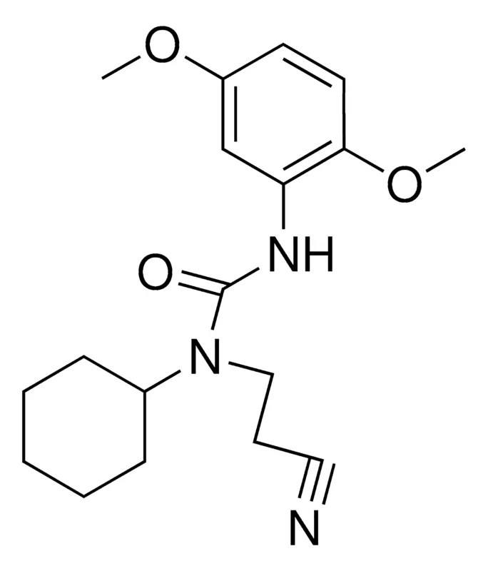 Sigma-Aldrich 1-(2-CYANOETHYL)-1-CYCLOHEXYL-3-(2,5-DIMETHOXYPHENYL)UREA,AldrichCPR
