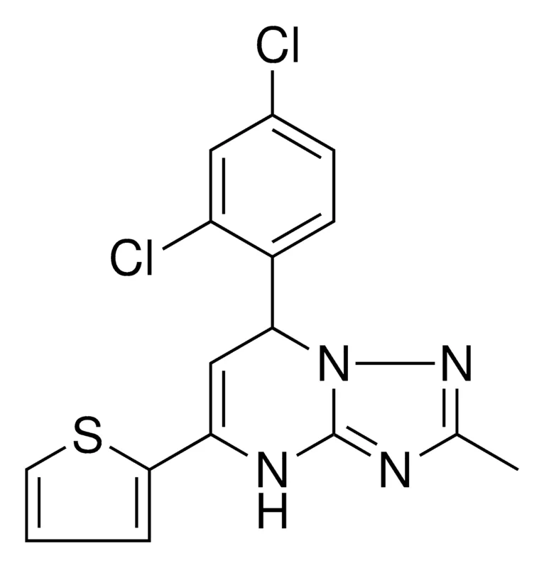 Sigma-Aldrich 7-(2,4-DI-CL-PH)-2-ME-5-(2-THIENYL)-4,7-DIHYDRO(1,2,4)TRIAZOLO(1,5-A)PYRIMIDINE，AldrichCPR