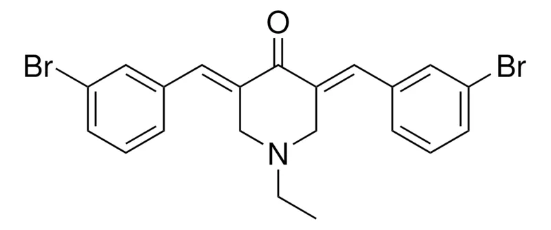Sigma-Aldrich 3,5-BIS(3-BROMOBENZYLIDENE)-1-ETHYL-4-PIPERIDINONE,AldrichCPR