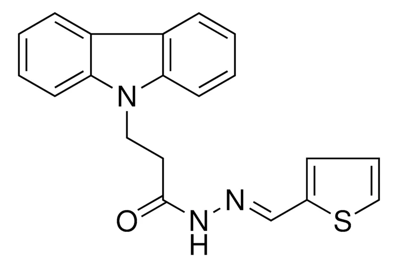 Sigma-Aldrich 3-CARBAZOL-9-YL-PROPIONIC ACID THIOPHEN-2-YLMETHYLENE-HYDRAZIDE,AldrichCPR