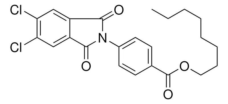 Sigma-Aldrich 4-(5,6-DICHLORO-1,3-DIOXO-1,3-DIHYDRO-ISOINDOL-2-YL)-BENZOIC ACID OCTYL ESTER,AldrichCPR