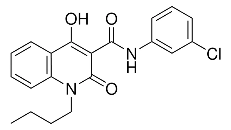 Sigma-Aldrich 1-BU-4-HO-2-OXO-1,2-DIHYDRO-QUINOLINE-3-CARBOXYLIC ACID (3-CHLORO-PHENYL)-AMIDE，AldrichCPR