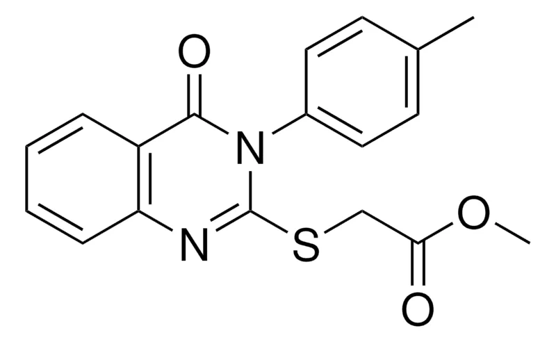 Sigma-Aldrich METHYL ((3-(4-METHYLPHENYL)-4-OXO-3,4-DIHYDRO-2-QUINAZOLINYL)THIO)ACETATE,AldrichCPR