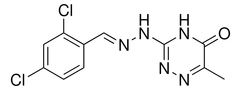 Sigma-Aldrich 3-(N'-(2,4-DICHLORO-BENZYLIDENE)-HYDRAZINO)-6-METHYL-4H-(1,2,4)TRIAZIN-5-ONE,AldrichCPR