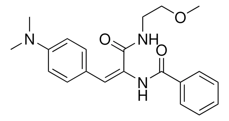 Sigma-Aldrich N-(2-(4-DIMETHYLAMINO-PHENYL)-1-(2-METHOXY-ETHYLCARBAMOYL)-VINYL)-BENZAMIDE,AldrichCPR