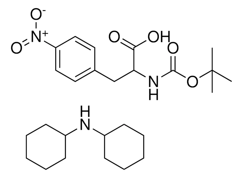 Sigma-Aldrich DICYCLOHEXYL-AMINE, 2-TERT-BUTOXYCARBONYLAMINO-3-(4-NITRO-PHENYL)-PROPIONATE,AldrichCPR