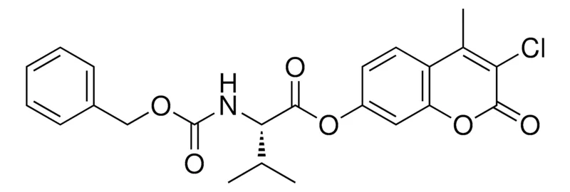 Sigma-Aldrich 2-BENZYLOXYCARBONYLAMINO-3-ME-BUTYRIC ACID 3-CL-4-ME-2-OXO-2H-CHROMEN-7-YL ESTER,AldrichCPR