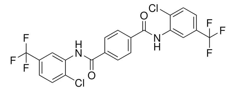 Sigma-Aldrich N,N'-BIS-(2-CHLORO-5-TRIFLUOROMETHYL-PHENYL)-TEREPHTHALAMIDE，AldrichCPR