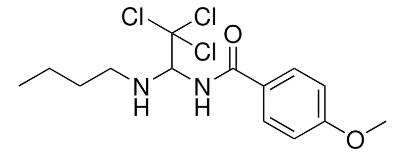 Sigma-Aldrich N-(1-BUTYLAMINO-2,2,2-TRICHLORO-ETHYL)-4-METHOXY-BENZAMIDE,AldrichCPR