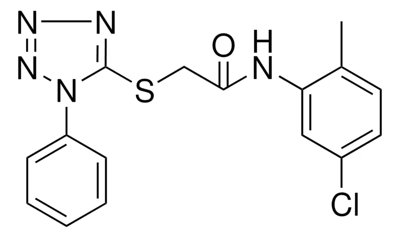 Sigma-Aldrich N-(5-CHLORO-2-METHYL-PHENYL)-2-(1-PHENYL-1H-TETRAZOL-5-YLSULFANYL)-ACETAMIDE,AldrichCPR