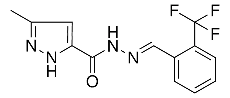 Sigma-Aldrich 5-METHYL-2H-PYRAZOLE-3-CARBOXYLIC ACID (2-TRIFLUOROMETHYL-BENZYLIDENE)-HYDRAZIDE,AldrichCPR