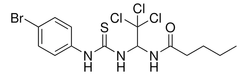 Sigma-Aldrich PENTANOIC ACID (1-(3-(4-BROMO-PHENYL)-THIOUREIDO)-2,2,2-TRICHLORO-ETHYL)-AMIDE,AldrichCPR