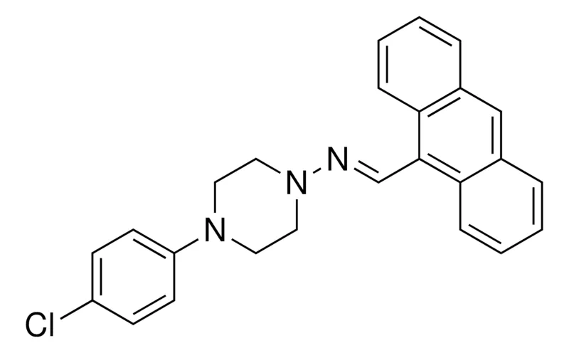 Sigma-Aldrich ANTHRACEN-9-YLMETHYLENE-(4-(4-CHLORO-PHENYL)-PIPERAZIN-1-YL)-AMINE,AldrichCPR
