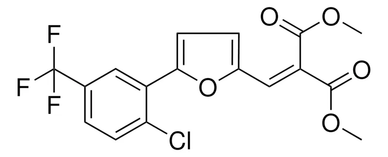 Sigma-Aldrich DIMETHYL 2-((5-(2-CHLORO-5-(TRIFLUOROMETHYL)PHENYL)-2-FURYL)METHYLENE)MALONATE,AldrichCPR