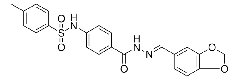 Sigma-Aldrich N-(4-{[(2E)-2-(1,3-BENZODIOXOL-5-YLMETHYLENE)HYDRAZINO]CARBONYL}PHENYL)-4-METHYLBENZENESULFONAMIDE，AldrichCPR