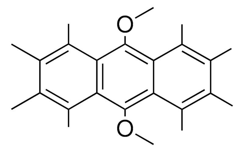 Sigma-Aldrich 9,10-DIMETHOXY-1,2,3,4,5,6,7,8-OCTAMETHYL-ANTHRACENE,AldrichCPR