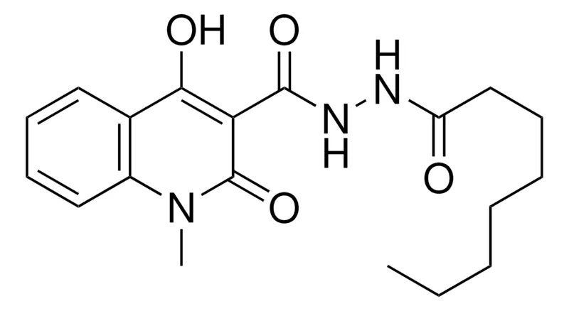 Sigma-Aldrich 4-HO-1-ME-2-OXO-1,2-DIHYDRO-QUINOLINE-3-CARBOXYLIC ACID N'-OCTANOYL-HYDRAZIDE,AldrichCPR