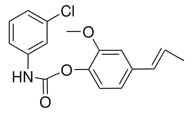 Sigma-Aldrich 2-METHOXY-4-PROPENYLPHENYL N-(3-CHLOROPHENYL)CARBAMATE,AldrichCPR