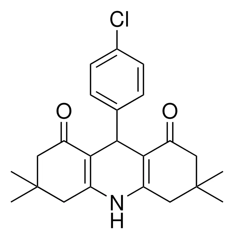 Sigma-Aldrich 9-(4-CL-PH)-3,3,6,6-TETRAMETHYL-3,4,6,7,9,10-HEXAHYDRO-2H,5H-ACRIDINE-1,8-DIONE,AldrichCPR
