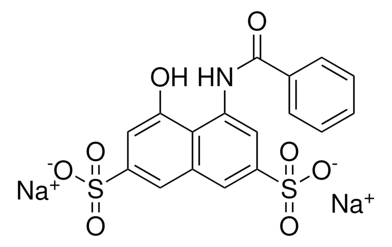 Sigma-Aldrich 4-BENZOYLAMINO-5-HYDROXY-NAPHTHALENE-2,7-DISULFONIC ACID, DISODIUM SALT,AldrichCPR