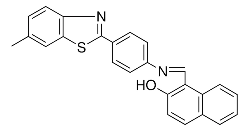 Sigma-Aldrich 1-((4-(6-METHYL-BENZOTHIAZOL-2-YL)-PHENYLIMINO)-METHYL)-NAPHTHALEN-2-OL,AldrichCPR