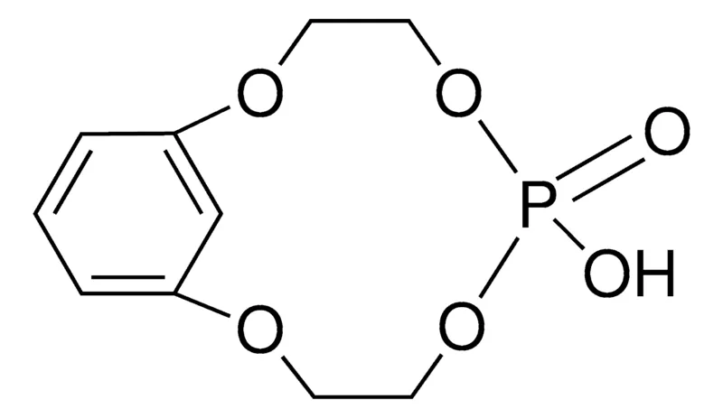 Sigma-Aldrich 6-OXO-TETRAOXA-PHOSPHA-BICYCLO(9.3.1)PENTADECA-1(14),11(15),12-TRIEN-6-OL,AldrichCPR
