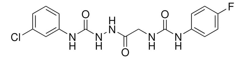 Sigma-Aldrich 4-(3-CHLOROPHENYL)-1-(4-FLUOROPHENYLUREIDOACETYL)SEMICARBAZIDE,AldrichCPR
