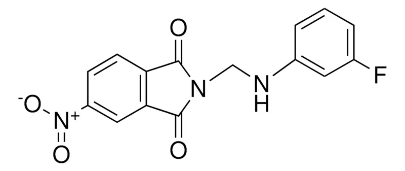 Sigma-Aldrich 2-((3-FLUORO-PHENYLAMINO)-METHYL)-5-NITRO-ISOINDOLE-1,3-DIONE,AldrichCPR