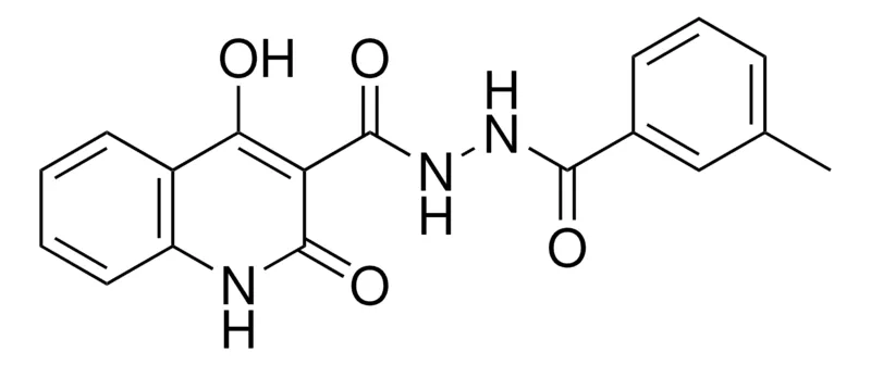 Sigma-Aldrich 3-METHYL-BENZOIC ACID N'-(4-HO-2-OXO-1,2-DIHYDRO-QUINOLINE-3-CARBONYL)-HYDRAZIDE,AldrichCPR
