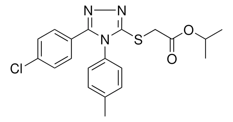 Sigma-Aldrich ISOPROPYL ((5-(4-CL-PH)-4-(4-METHYLPHENYL)-4H-1,2,4-TRIAZOL-3-YL)THIO)ACETATE，AldrichCPR