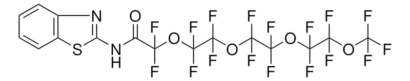 Sigma-Aldrich N-(1,3-BENZOTHIAZOL-2-YL)-1,1,1,3,3,4,4,6,6,7,7,9,9,10,10,12,12-HEPTADECAFLUORO-2,5,8,11-TETRAOXATRIDECAN-13-AMIDE,AldrichCPR