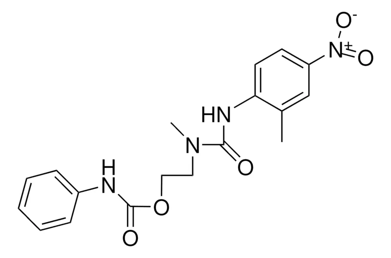 Sigma-Aldrich 2-(1-METHYL-3-(2-METHYL-4-NITROPHENYL)UREIDO)ETHYL N-PHENYLCARBAMATE,AldrichCPR
