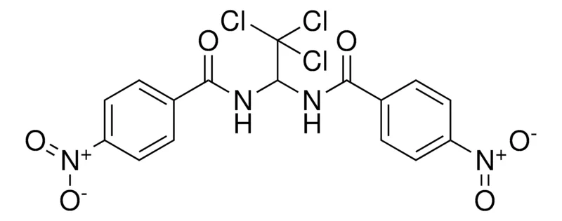 Sigma-Aldrich N,N'-(2,2,2-TRICHLOROETHYLIDENE)BIS(4-NITROBENZAMIDE),AldrichCPR