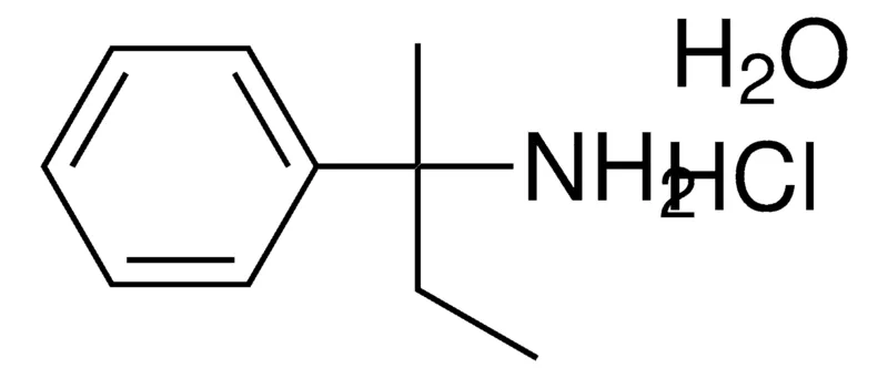 Sigma-Aldrich 1-METHYL-1-PHENYL-PROPYLAMINE, HYDROCHLORIDE HYDRATE,AldrichCPR