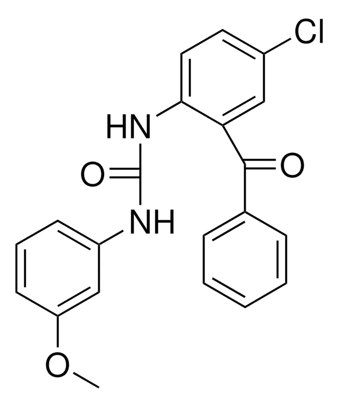 Sigma-Aldrich 1-(M-ANISYL)-3-(2-BENZOYL-4-CHLOROPHENYL)UREA,AldrichCPR