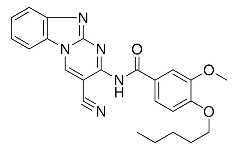 Sigma-Aldrich N-(3-CYANO-BENZO(4,5)IMIDAZO(1,2-A)PYRIMIDIN-2-YL)-3-MEO-4-PENTYLOXY-BENZAMIDE，AldrichCPR