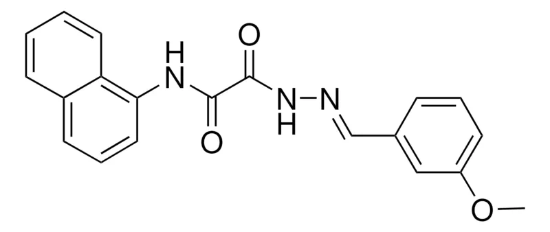 Sigma-Aldrich 2-(2-(3-METHOXYBENZYLIDENE)HYDRAZINO)-N-(1-NAPHTHYL)-2-OXOACETAMIDE,AldrichCPR